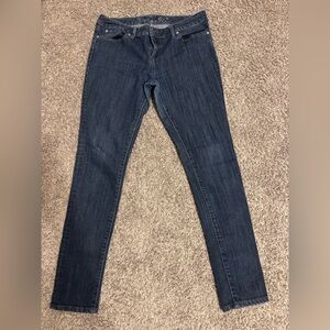 The Limited Dark Blue Skinny Jeans